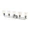 Z-Lite Annora 5 Light Vanity, Chrome & Clear 428-5V-CH - alternate 2